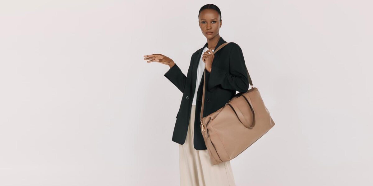female weekender bag