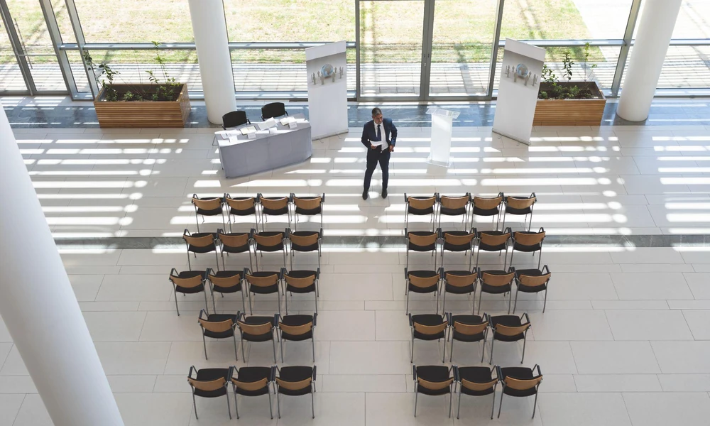 Which Event Venue Areas Need More Circulation Space?